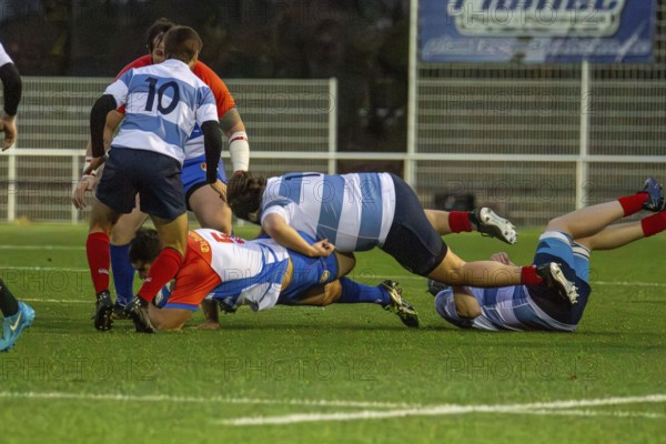 Rugby 1st Bundesliga South/West, season 2024/25, matchday 7 (catch-up match) : Heidelberger Ruderklub 1872 against Rugby Club Luxembourg