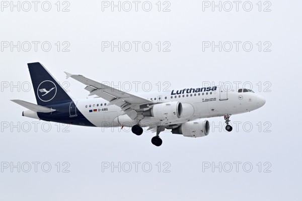 Aircraft Lufthansa, Airbus A319-100, D-AIBG