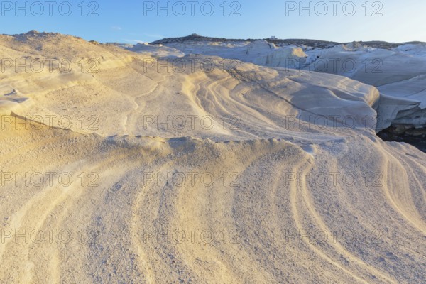 Rock formations, Sarakiniko, Milos Island, Greece, Europe
