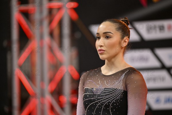 Rose Woo CAN Portrait, Gymnastics, EnBW DTB-Pokal, Porsche-Arena, Stuttgart, Baden-Württemberg, Germany, Europe
