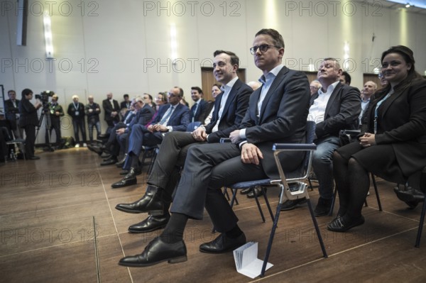 CDU Secretary General Carsten Linnemann attends the CDU policy convention in Cologne, 1 March 2024