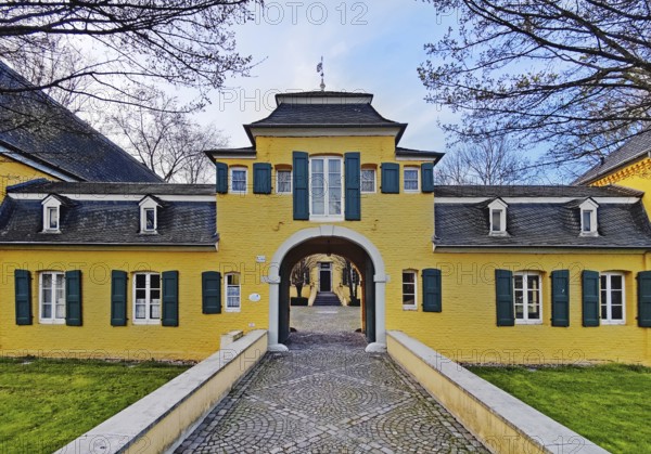 Haus Katz, Jüchen, Rhein-Kreis Neuss, Lower Rhine, North Rhine-Westphalia, Germany, Europe