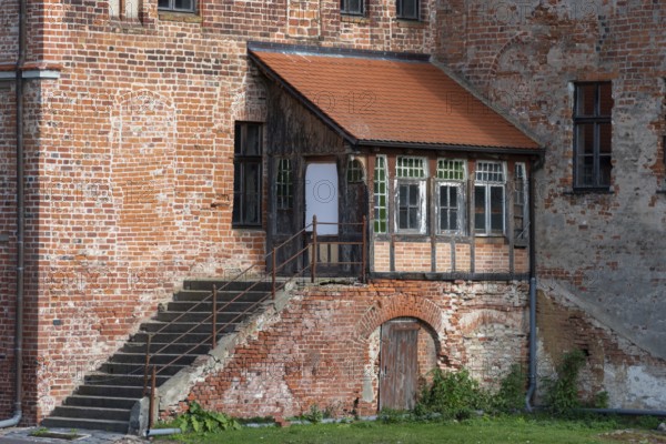 Adjacent to Jerichow Monastery, considered the oldest brick building in northern Germany, located on the Romanesque Road, collegiate church of St Mary and St Nicholas, former Premonstratensian canon monastery, Jerichow, Saxony-Anhalt, Germany, Europe