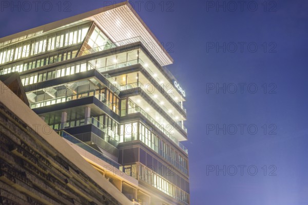 Commercial law firm Görg, at the Lanxess Tower, Deutz, Cologne, North Rhine-Westphalia, Germany, Europe