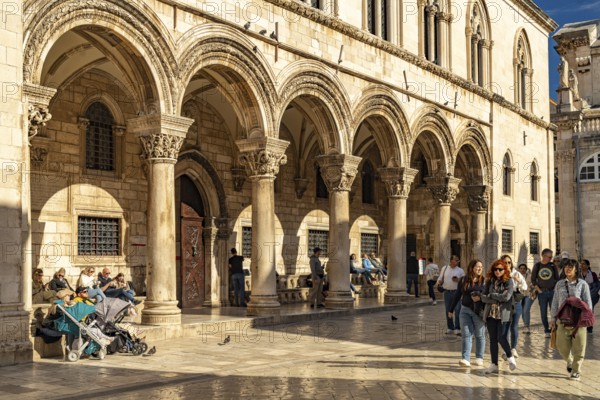 The Rector's Palace in Dubrovnik, Croatia, Europe