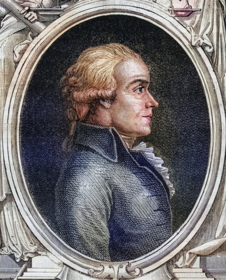 Charles Cochon de Lapparent (1750-1825), French Minister of Police and Senator, Historical, digitally restored reproduction from a 19th century original, Record date not stated