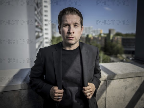 Kevin Kuehnert, SPD General Secretary, recorded in Berlin, 20/08/2024 during an interview
