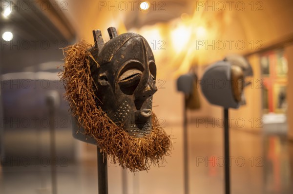 London, Ontario, Canada - Museum London presented a show of traditional West African masks