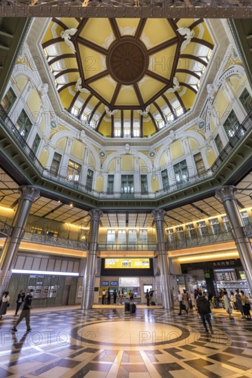 Hall at Tokyo Station in Tokyo, Japan, Asia