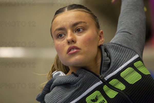 German Gymnastics League (Bundesliga) for woman, 1st competition day 2025 in Mannheim***Picture: Emma Malewski (TSV Tittmoning-Chemnitz)