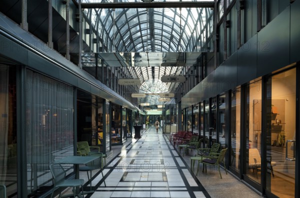 Calwer Passage, shopping arcade, shopping centre, covered, Stuttgart, Baden-Württemberg, Germany, Europe
