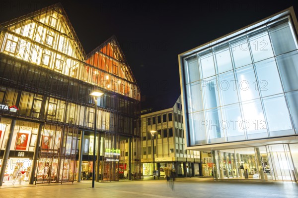 Kunsthalle Weishaupt, Hans-und-Sophie-Scholl-Platz, Ulm, Baden-Württemberg, Germany, Europe