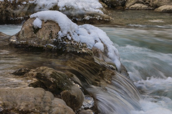 Rissbach creek in the Eng valley, Karwendel mountains, Austria, Europe
