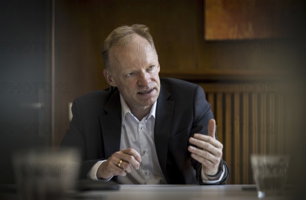 Clemens Fuest, President of ifo, Institute for Economic Research, recorded during an interview