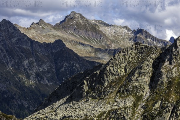 Ticino mountains, Sambuco valley, Vale Sambuco, near Fusio, Lavizzara, Canton Ticino, Switzerland, Europe