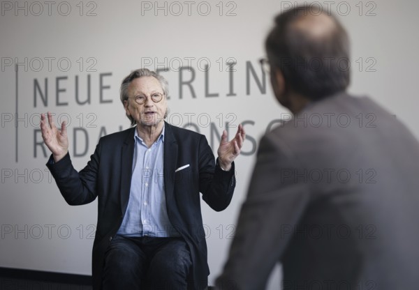 Peter Brandt, recorded during an interview at the NBR office in Berlin. 09.05.2022