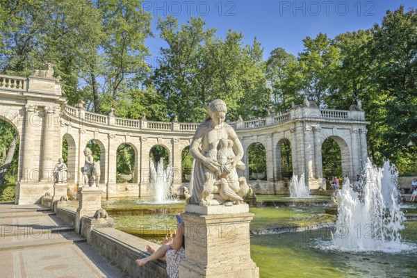 Fairytale Fountain, Volkspark, Friedrichshain, Berlin, Germany, Europe