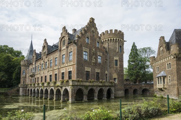 Moated castle, Schloss Paffendorf, Bergheim, Rhine-Erft district, North Rhine-Westphalia, Germany, Europe