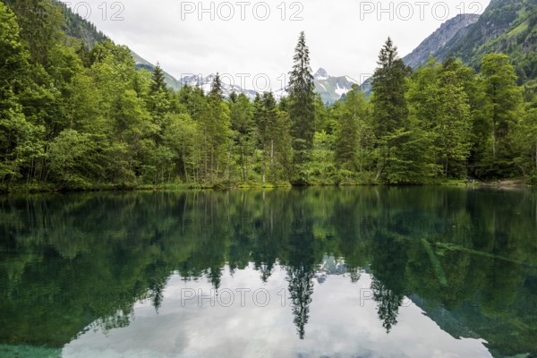 Christlessee, near Gottenried, Trettachtal, Oberstdorf, Oberallgäu, Allgäu, Bavaria, Germany, Europe