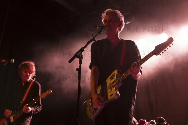Dirk von Lowtzow, singer and guitarist of Tocotronic live on Golden Years Tour 2025 in Berlin's Columbiahalle on 19 April 2025