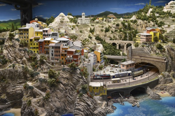 Riomaggiore in Miniatur Wunderland Hamburg, Germany, Europe