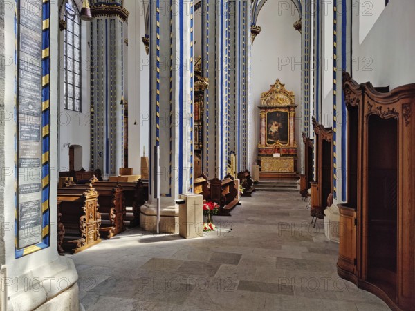 Interior view of the Namen-Jesu-Kirche, Bonn, North Rhine-Westphalia, Germany, Europe
