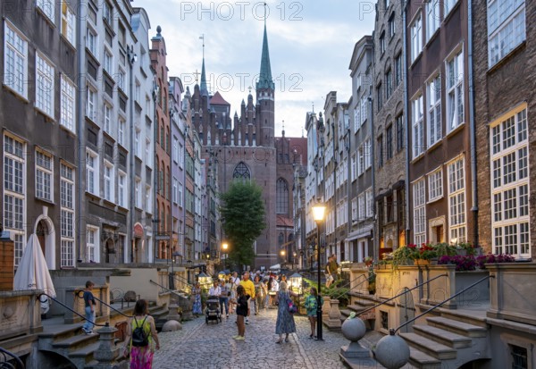 Ulica Mariacka, Gdansk, Gdansk, Poland, Europe