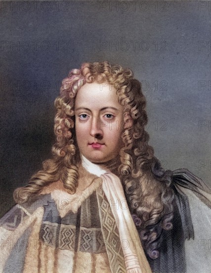 Henry St John Viscount Bolingbroke 1678 1751 English politician and philosopher, Historical, digitally restored reproduction from a 19th century original, Record date not stated