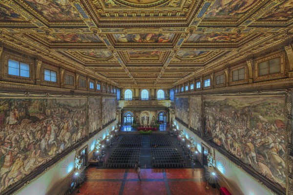 Palazzo Vecchio Inside Florence Italy