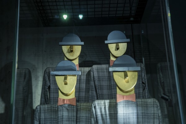 The puppet theatre collection of the Staatliche Kunstsammlungen Dresden (SKD), one of the largest of its kind in the world, will open its doors at its new location on 7 September: the power plant Mitte will not only house 12, 000 marionettes, hand puppets and other theatre figures on an area of around 2, 600 square metres, but also entire stages and the extensive archive, a total of over 100, 000 objects, will find an appropriate place. In future, there will be two exhibitions that can be visited independently of each other: The permanent basic exhibition presents highlights from the collection such as marionettes developed at the Weimar Bauhaus or the Hohnsteiner Kasper, the ancestor of many modern German hand puppet puppets. The masses, Bodo Müller 1992, puppet theatre collection at the new location in power plant Mitte, Dresden, Saxony, Germany, Europe
