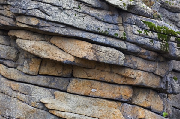 Feuersteinklippe, Feuersteine rock formation, granite butte in the Harz National Park near Schierke, Saxony-Anhalt, Sachsen-Anhalt, Germany, Europe