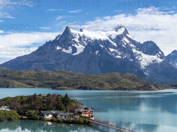 Torres del Paine National Park, Lago Pehoé, Patagonia, Chile, South America