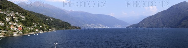Panorama of Lake Maggiore