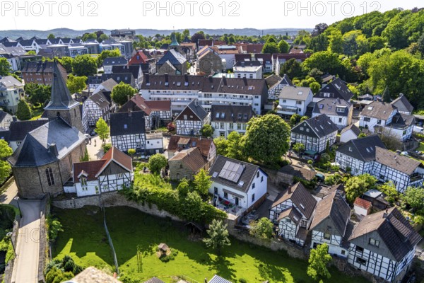 Hattingen-Blankenstein, Old Town, Blankenstein Protestant Church North Rhine-Westphalia, Germany, Europe