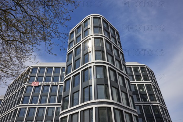 DB Schenker branch on Kruppstrasse in Essen, Ruhr district, independent city, North Rhine-Westphalia, Germany, Europe