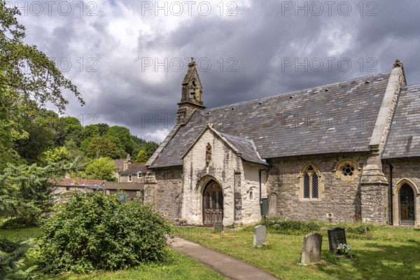 The Church of St Michael in the Wye Valley, Tintern Parva, Tintern, Monmouth, Wales, United Kingdom, Europe