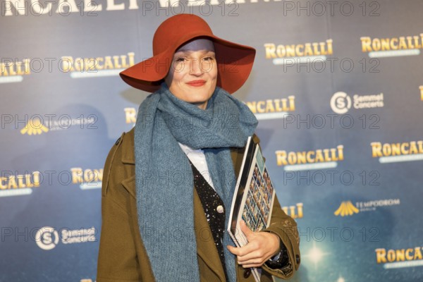 Vicky Krieps at the premiere of the 20th Original Roncalli Christmas Circus in Berlin's Tempodrom on 20 December 2024