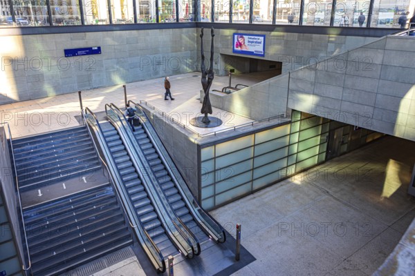 Potsdamer Platz railway station in Berlin, Germany, Europe