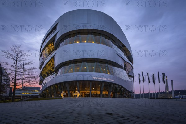 Mercedes-Benz Museum, Stuttgart, Baden-Württemberg, Germany, Europe