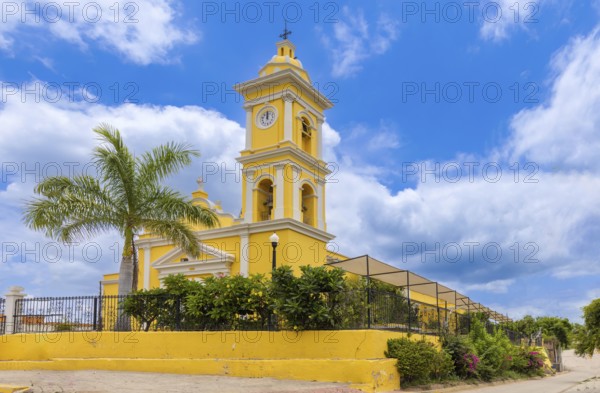 La Noria, San Antonio Church in colonial Magic Village near Mazatlan
