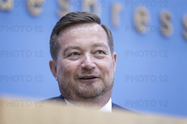 Uli Grötsch, Federal Police Commissioner to the German Bundestag, recorded during the presentation of the Police Commissioner's report at the Federal Press Conference in Berlin, 27 June 2024