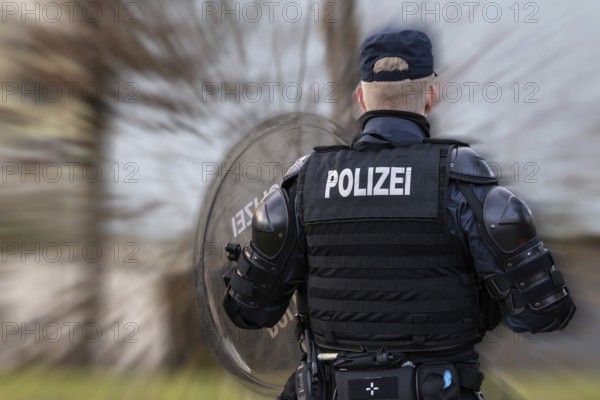 Policeman protective equipment