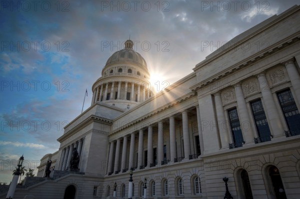 National Capitol Building, Capitolio Nacional de La Habana, a public edifice and one of the most visited sites by tourists in Havana