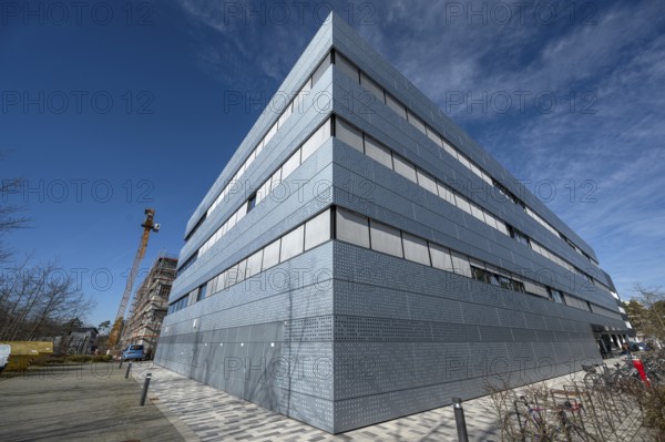 Modern office building in a new development area, Erlangen, Middle Franconia, Bavaria, Germany, Europe