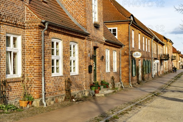 The Schlossstrasse in Ludwigslust, Mecklenburg-Vorpommern, Germany, Europe