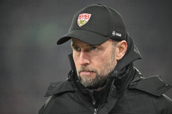 Coach Sebastian Hoeneß VfB Stuttgart Portrait DFB Cup, MHPArena, MHP Arena Stuttgart, Baden-Württemberg, Germany, Europe
