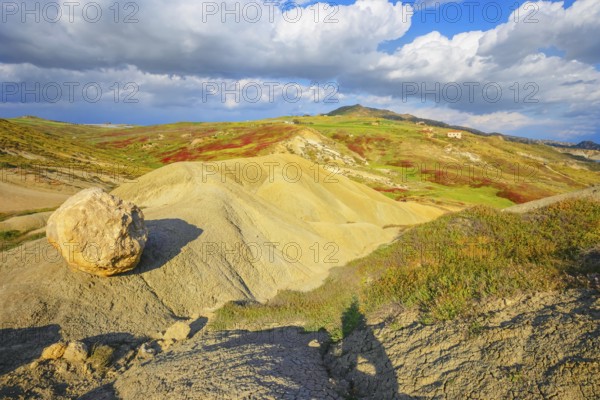 Riserva Naturale di Punta Bianca, Palma di Montechiaro, Agrigento, Sicily, Italy, Europe