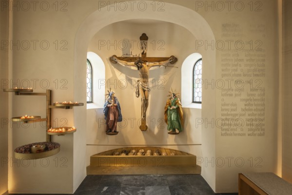 Maria Geburt parish church in Galtür, Tyrol, Austria, Europe
