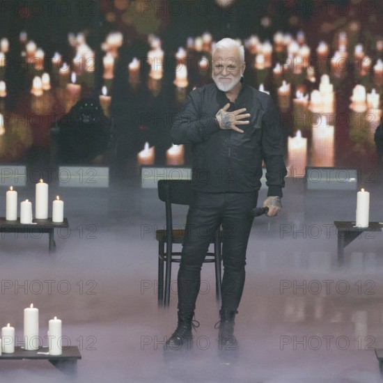 Nino de Angelo at the Beatrice Egli Show in Studio Berlin Adlershof on 08.04.2025. The broadcast will take place on Easter Saturday, 19 April 2025, 8:15 pm, on Ersten