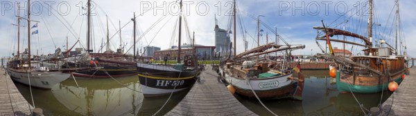 Harbour Panorama Bremerhaven Germany